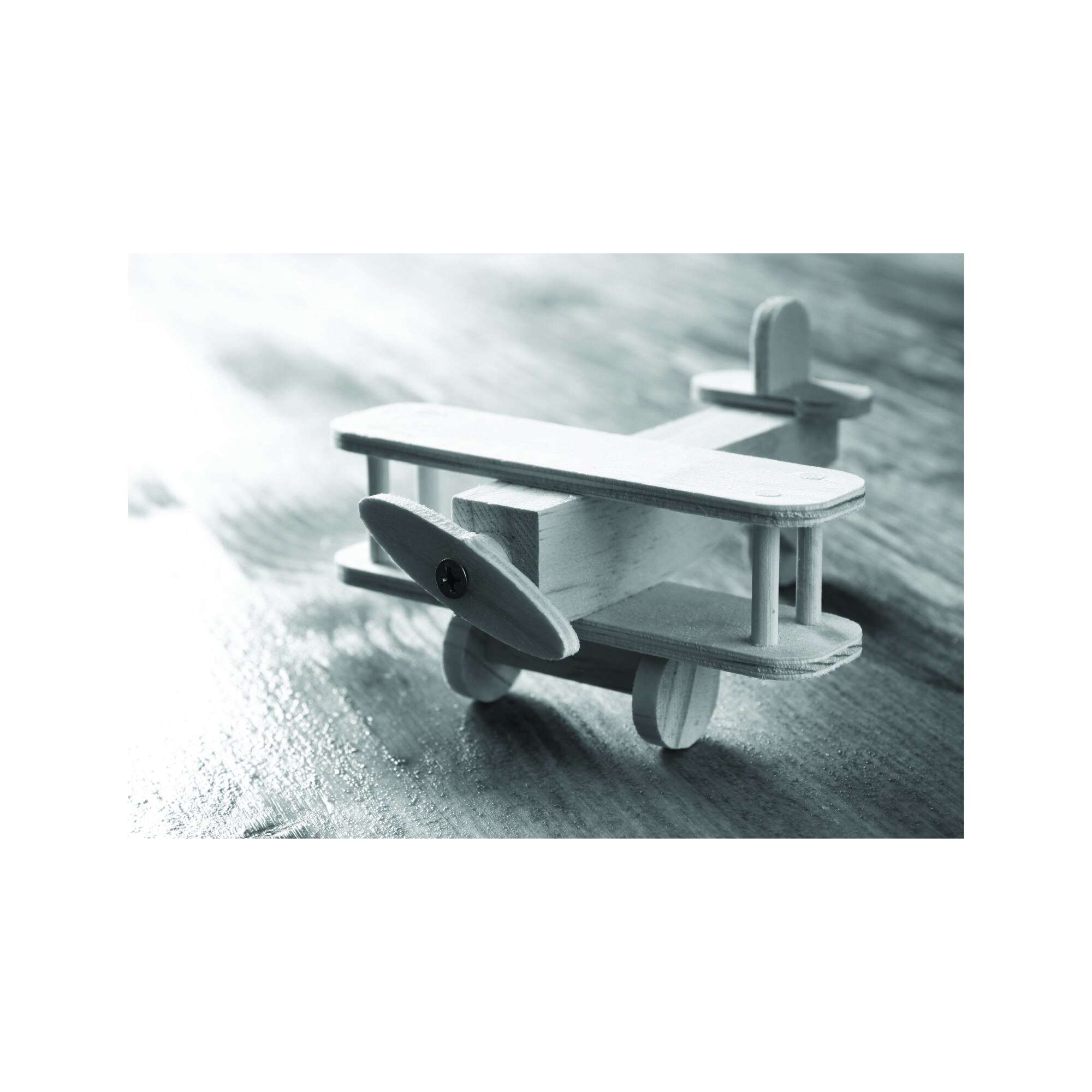 Tablou Forex, Wooden airplane, 100x70 cm