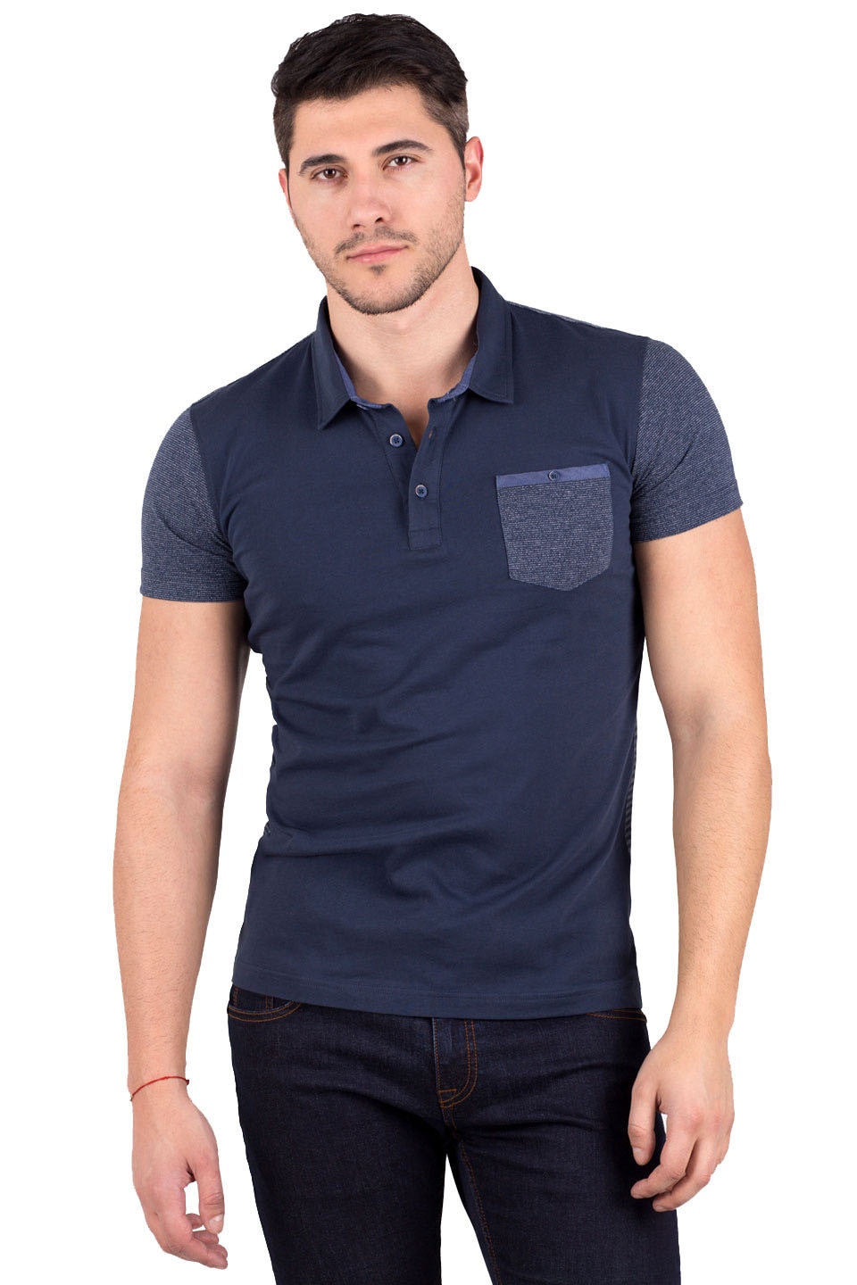 Tricou pentru barbati STYLER, model 94346, Albastru, L