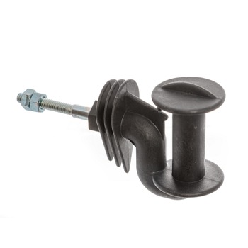 Izolator banda pentru colt, cu picior metric M6 Izolator banda pentru colt, cu picior metric M6