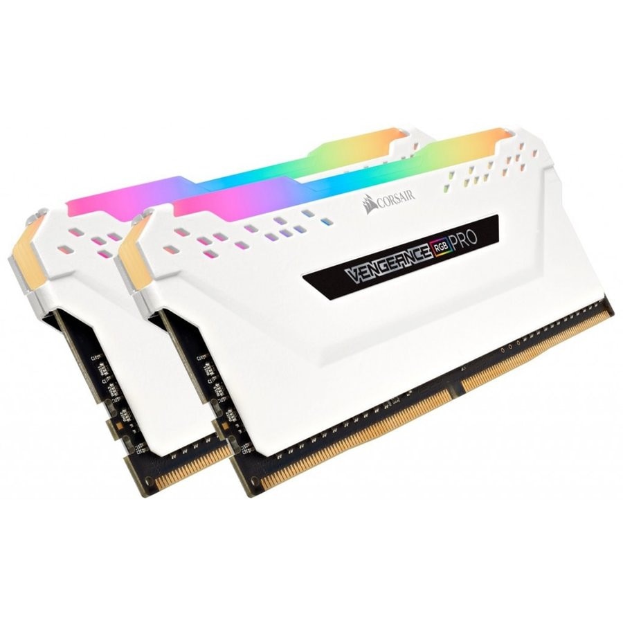 Memorie Corsair VENGEANCE RGB PRO 16GB 2X8Gb DDR4 3000Mhz C15 White