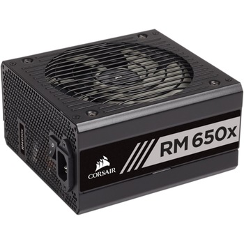 Sursa Corsair RMx Series RM650x (2018), 650W, full-modulara, 80 Plus Gold, Eff. 90%, Active PFC, ATX12V v2.4, 1x135mm fan, retail Sursa Corsair RMx Series RM650x (2018), 650W, full-modulara, 80 Plus Gold, Eff. 90%, Active PFC, ATX12V v2.4, 1x135mm fan, retail