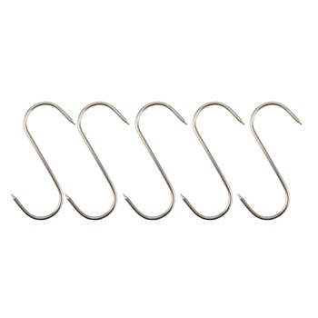 Set 5 carlige inox,13 cm, Perfect Home Set 5 carlige inox,13 cm, Perfect Home