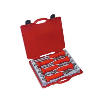 Set 6 dornuri cu maner PVC Set 6 dornuri cu maner PVC