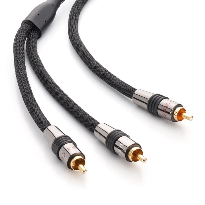 Cablu Subwoofer Eagle Deluxe Y cable, 3.0m