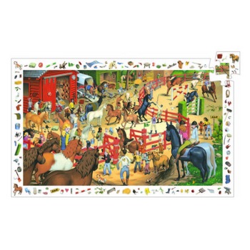 Puzzle observatie caluti 200 piese, Djeco Puzzle observatie caluti 200 piese, Djeco