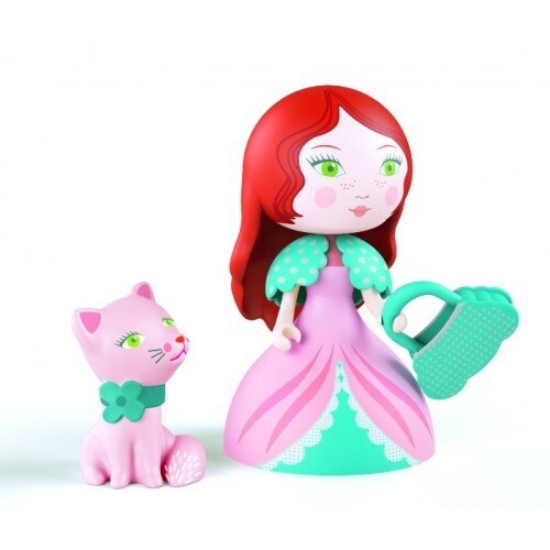 Figurina Printesa Rosa & pisicuta