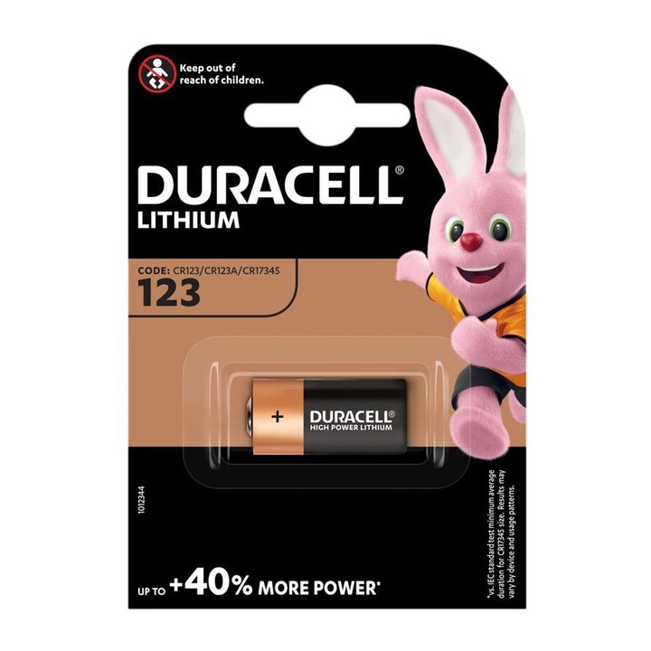 Baterie Duracell Ultra M3,3V, Litiu