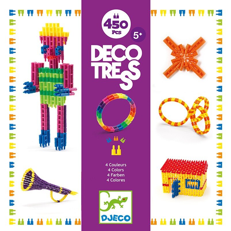Jucarie de construit deco trees, Djeco