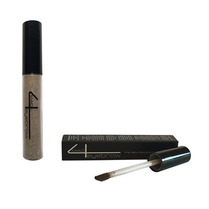 Fard de sprancene semipermanent, Mad4beauty, Gri, 3.5 g