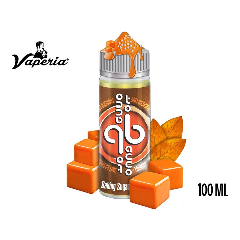 Lichid Tigara Electronica Baking Sugar Tobacco QB Mix Line, 0mg, 100ml