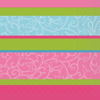 Set Servetele Zara, Pink, 40x40 cm, 50 bucati Set Servetele Zara, Pink, 40x40 cm, 50 bucati