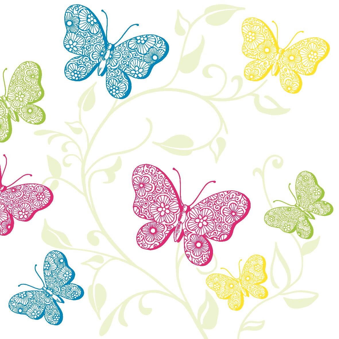 Set Servetele Charlotte, Intensiv, 40x40 cm, 50 bucati