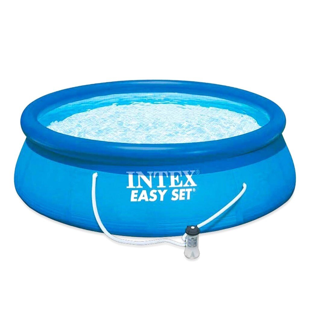 gonflabila circulara Family Intex 76 cm, pompa de filtrare si recirculare a apei inclusa, ideala pentru familie - eMAG.ro