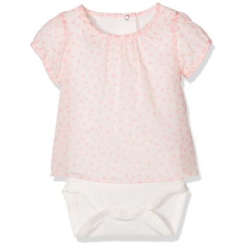 Bluza tip body Absorba cu maneca scurta, Camelia Cupcake, 0-3 luni Bluza tip body Absorba cu maneca scurta, Camelia Cupcake, 0-3 luni