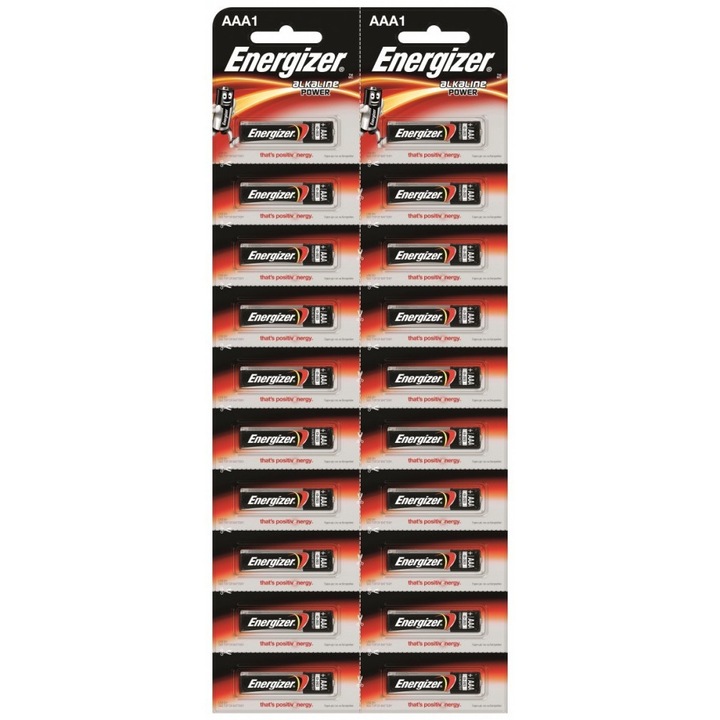 Алкални батерии Energizer Power AAA/ LR03/ E91, 2 бр.