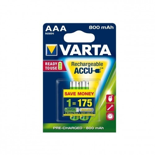 Baterii Varta R3 800 mAh, 2 Bucati