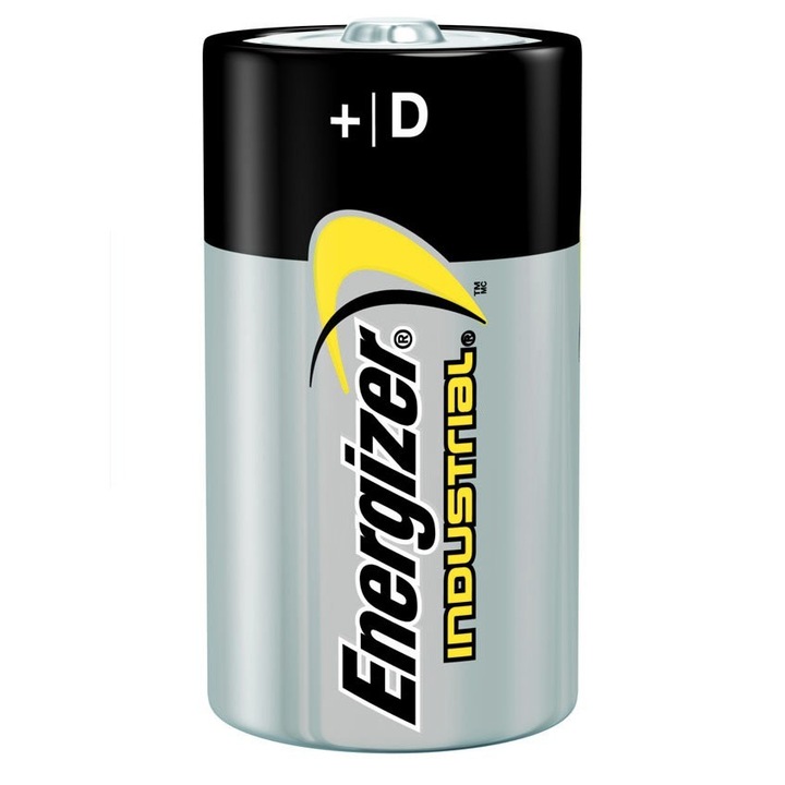 Индустриална алкална батерия Energizer, Размер на батерията: D, 12 бр