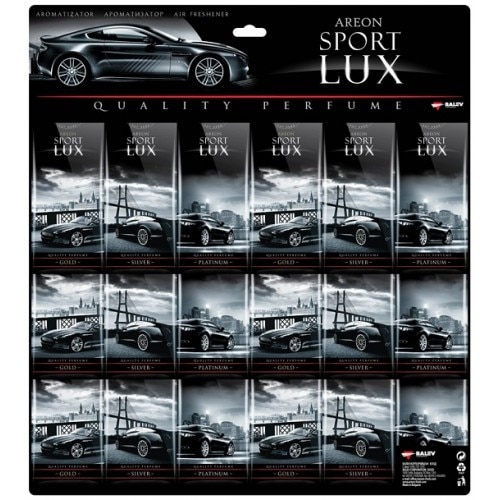 Odorizant Auto Areon Sport Lux Placa 72 bucati