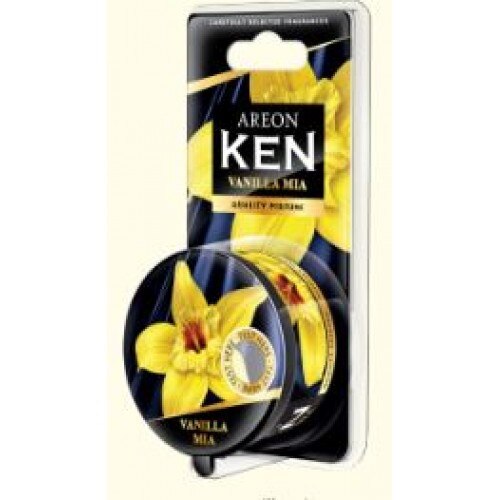 Odorizant auto cu gel Areon Ken Blister Vanilla Mia