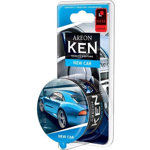 Odorizant auto cu gel Areon Ken Blister New Car