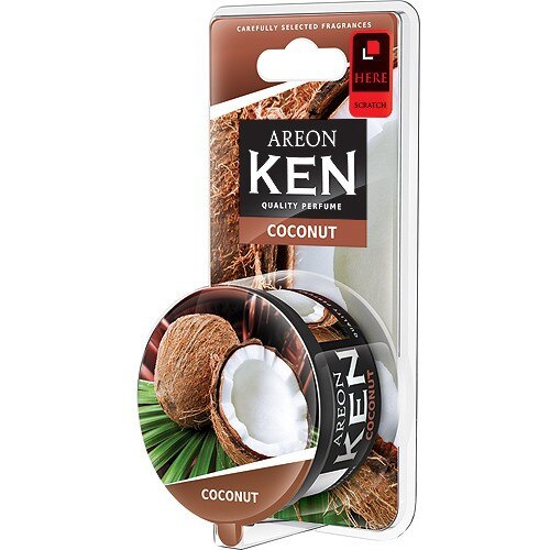 Odorizant auto cu gel Areon Ken Blister Coconut