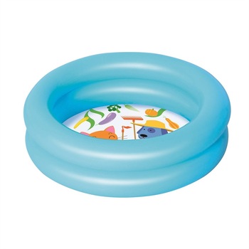 Piscina gonflabila Soda Summer pentru copii, rotunda, albastra, 61x15 cm Piscina gonflabila Soda Summer pentru copii, rotunda, albastra, 61x15 cm