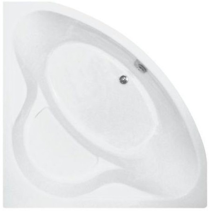 Cada de baie Belform Equilibra 140x140 cm, material acril