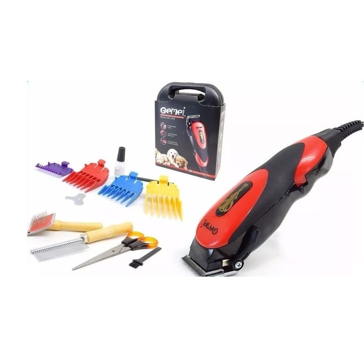 Set Masina de tuns pentru animale cu accesori incluse 1023