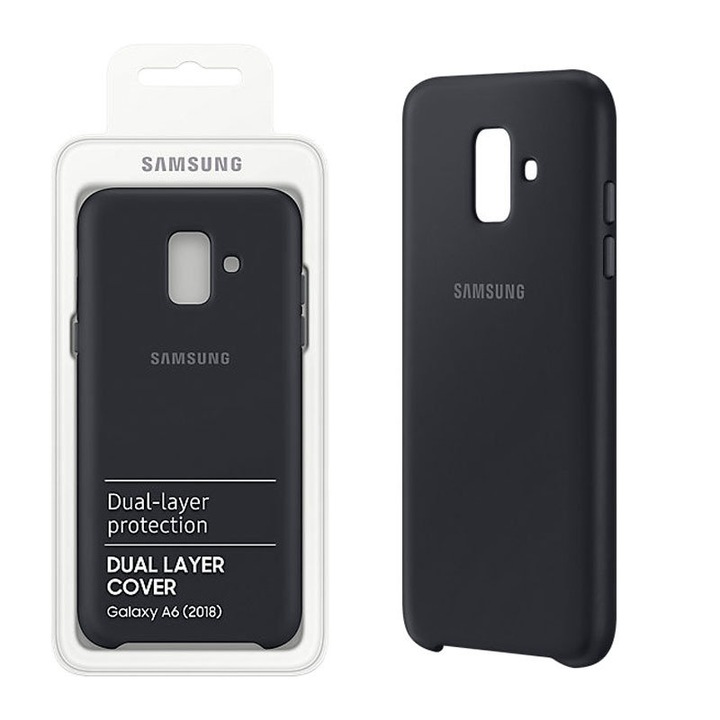 Samsung Galaxy J6 (2018), Dual Layer Cover, Gold