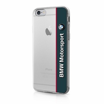 Husa de protectie BMW pentru Apple iPhone 6S/6, poliuretan, albastru/transparent Husa de protectie BMW pentru Apple iPhone 6S/6, poliuretan, albastru/transparent