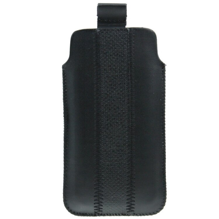 Husa ETUI SLEEVE pentru iPhone 4 / 4S, din piele, Negru