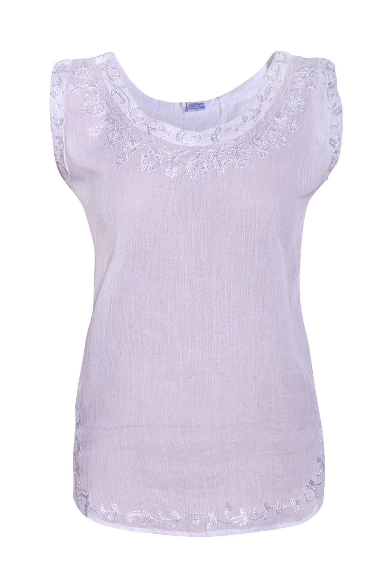 Maiou dama cu motive traditionale Alb, dae559