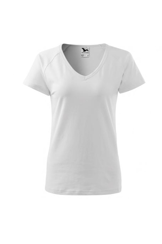 Tricou dama, Malfini, Dream, bumbac, Alb
