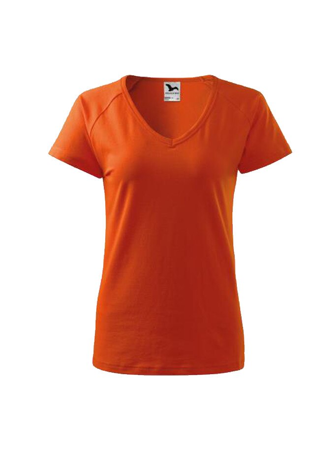 Tricou dama, Malfini, Dream, bumbac, Portocaliu