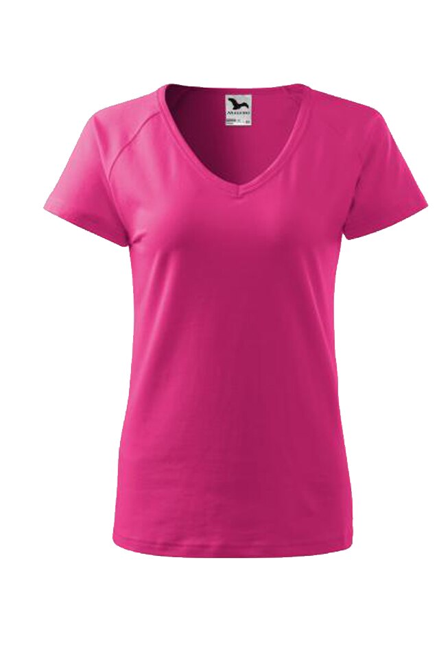 Tricou dama, Malfini, Dream, bumbac, Roz