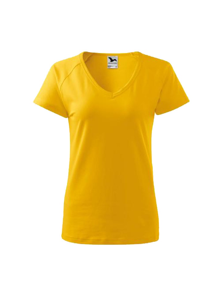 Tricou dama, Malfini, Dream, bumbac, Galben