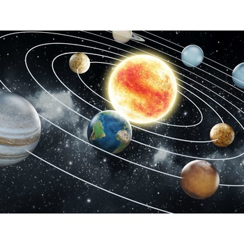 Tablou canvas Univers - sistem solar, 90 x 60 cm Tablou canvas Univers - sistem solar, 90 x 60 cm