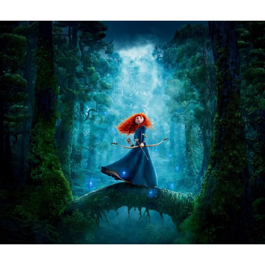 Tablou canvas Printesa Merida 2, 45 x 30 cm