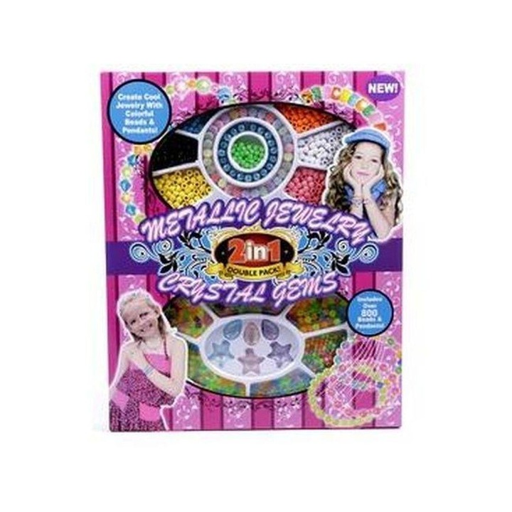 Ékszer 2 az 1-ben gyöngyfűző készlet