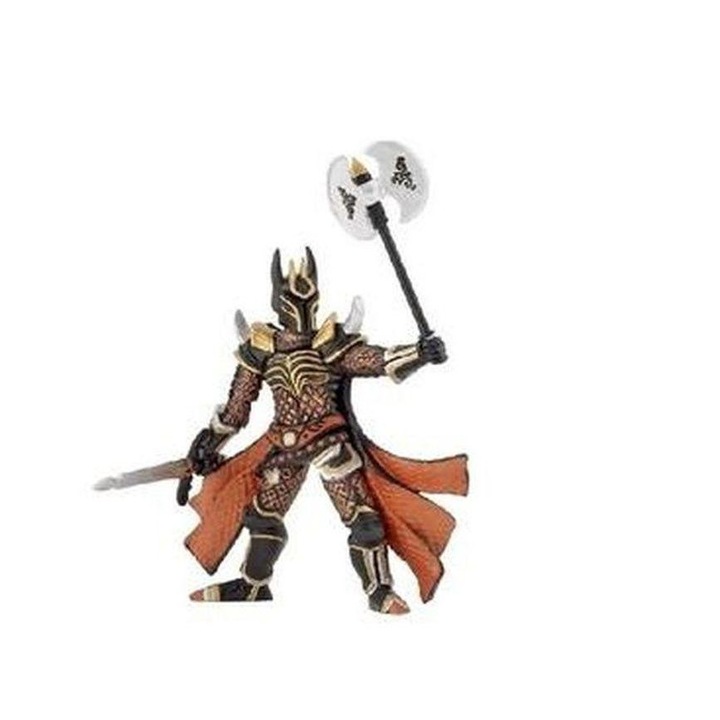 Papo Lovag csatabárddal