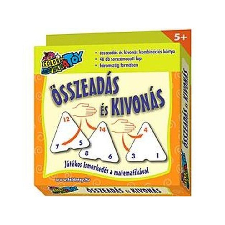Összeadás és Kivonás kombinációs kártya