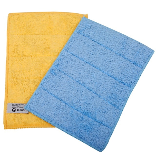 Set de bureti din microfibra, CISNE, 2buc