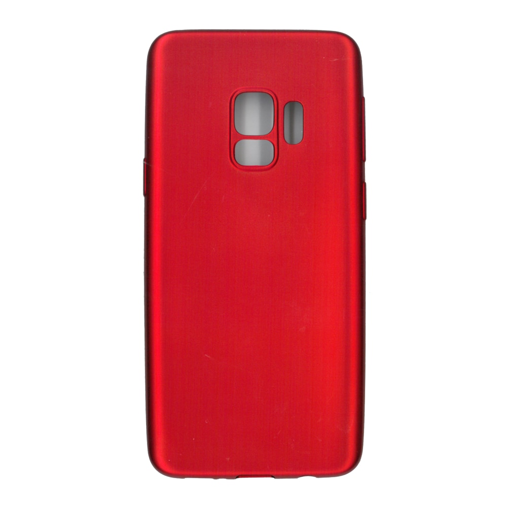Husa din silicon mat Eurocell pentru Samsung Galaxy S9 , rosu