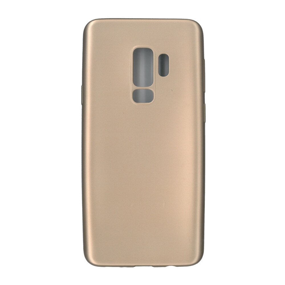Husa din silicon mat Eurocell pentru Samsung Galaxy S9 Plus, auriu