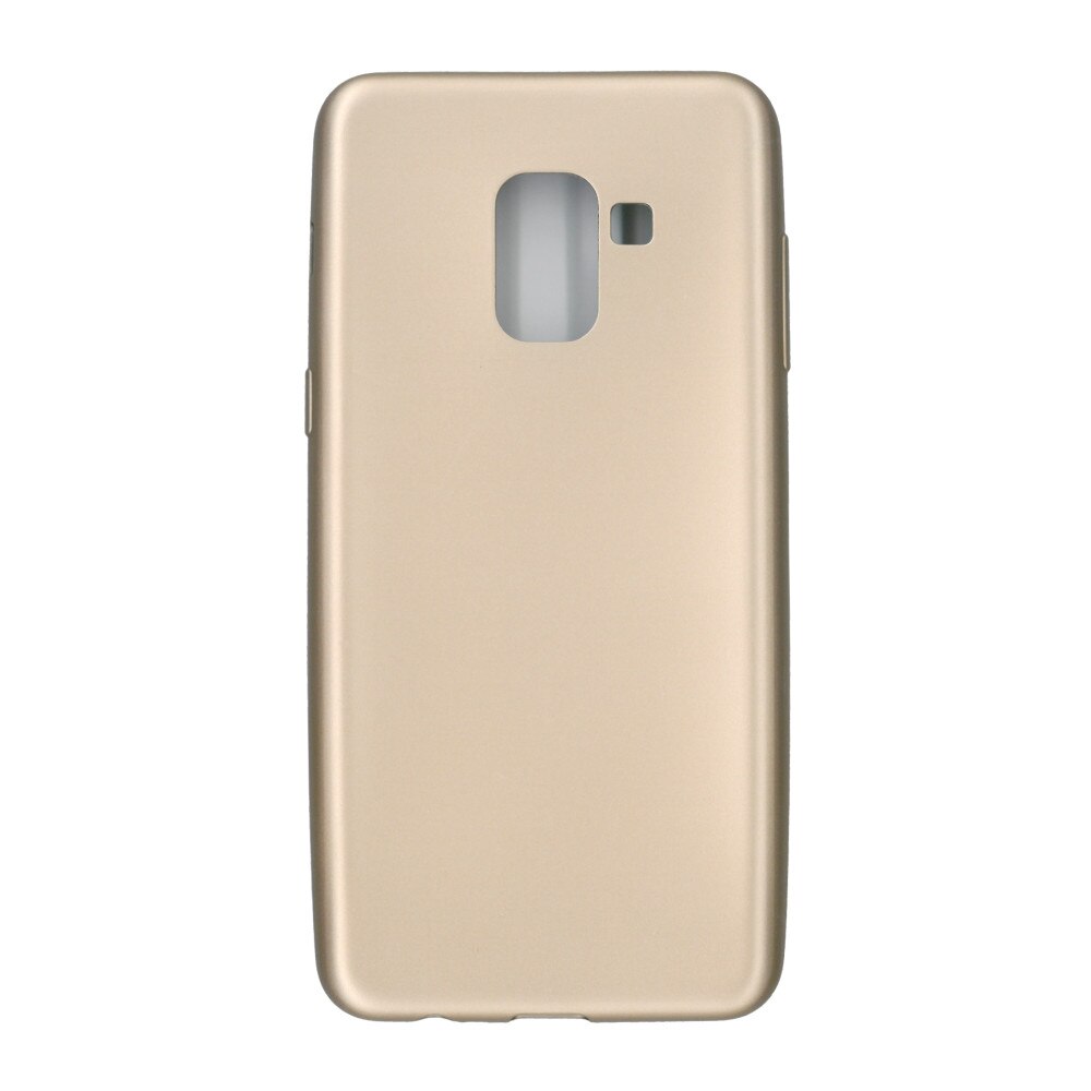 Husa din silicon mat Eurocell pentru Samsung Galaxy A8 2018, auriu