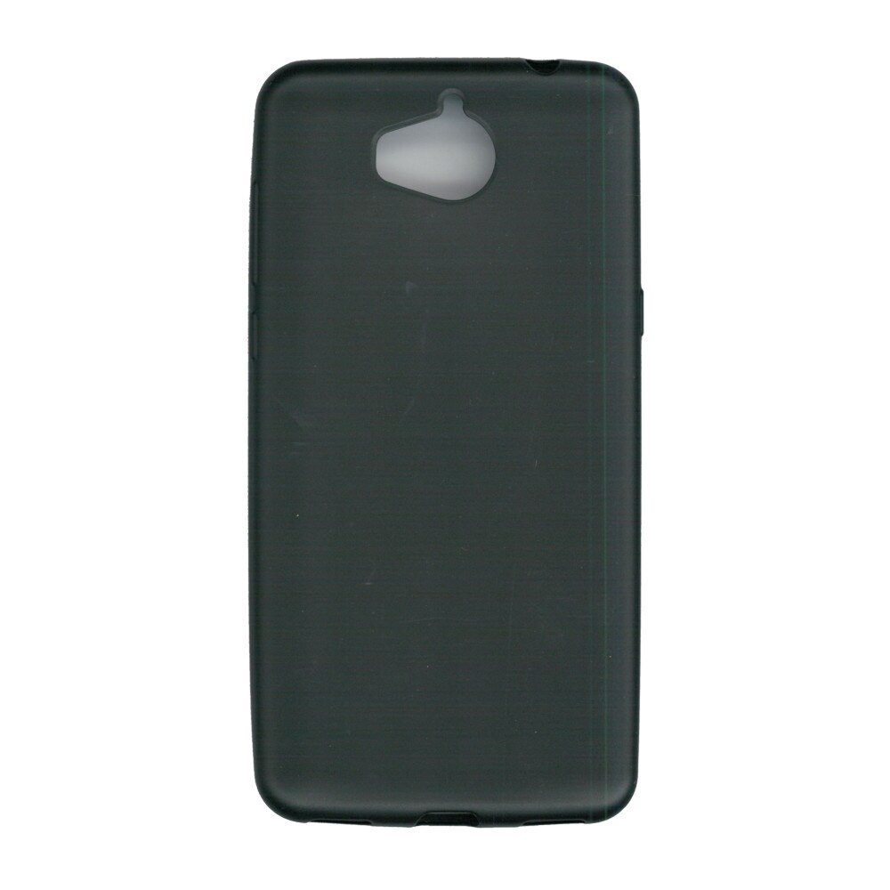 Husa din silicon mat Eurocell pentru Huawei Ascend Y6 2017, negru
