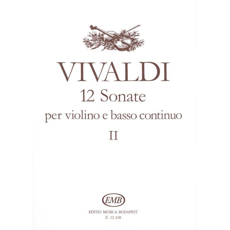 Vivaldi, Antonio: 12 sonate per violino e basso continuo 2