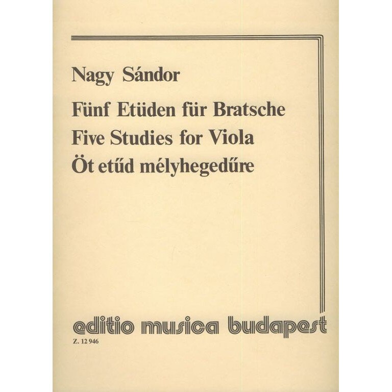 Nagy Sándor: Five Studies