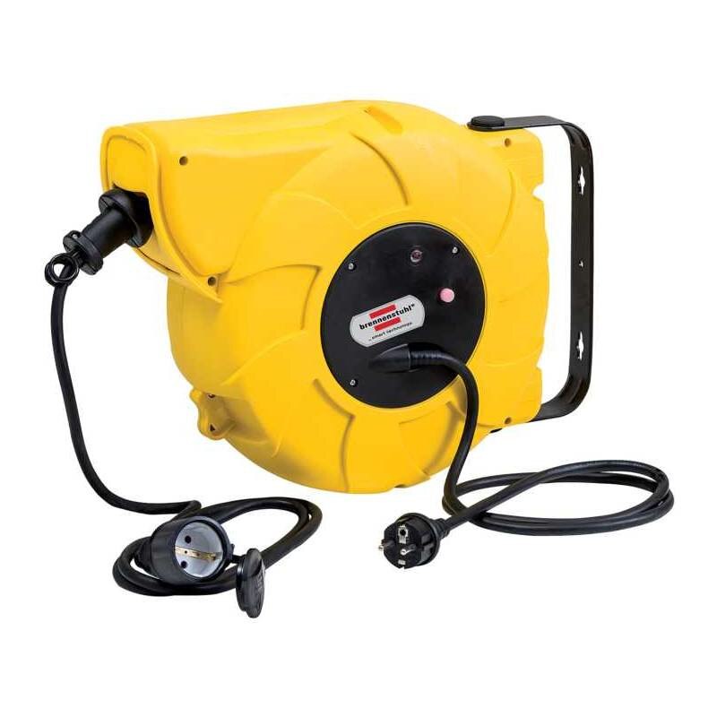 Prelungitor cu tambur automat, IP 44, 16+2m, Brennenstuhl