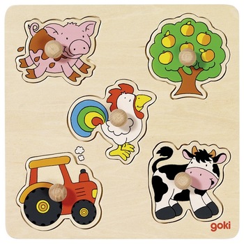Joc puzzle - mediul rural Joc puzzle - mediul rural